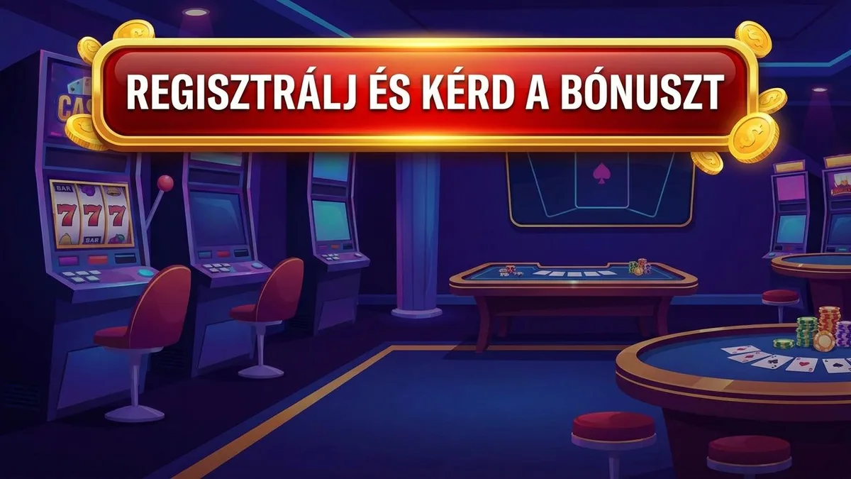 Regisztráció bónusszal